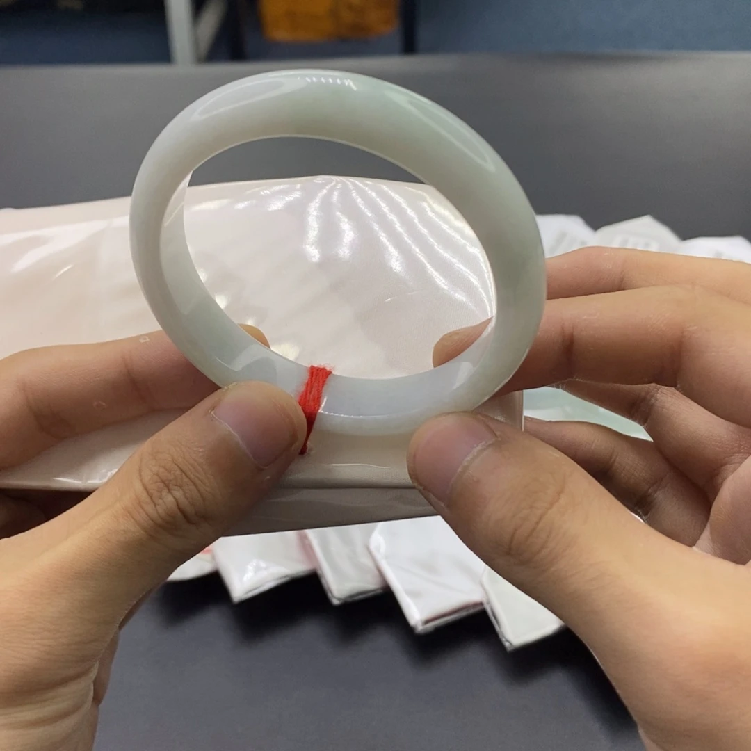 翡翠未镶嵌手镯翡翠手镯57.4