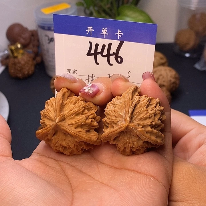 桃核吊坠三棱39有修s
