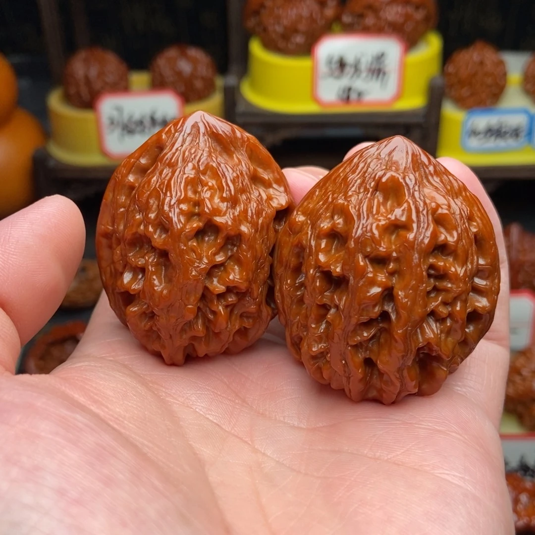 文玩核桃吊坠42大沽石