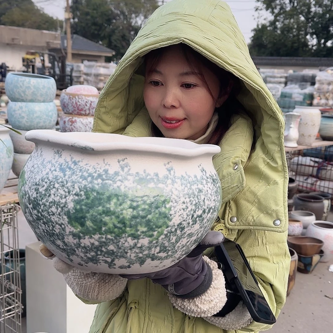 王嫂花盆直播1203-334高18口27