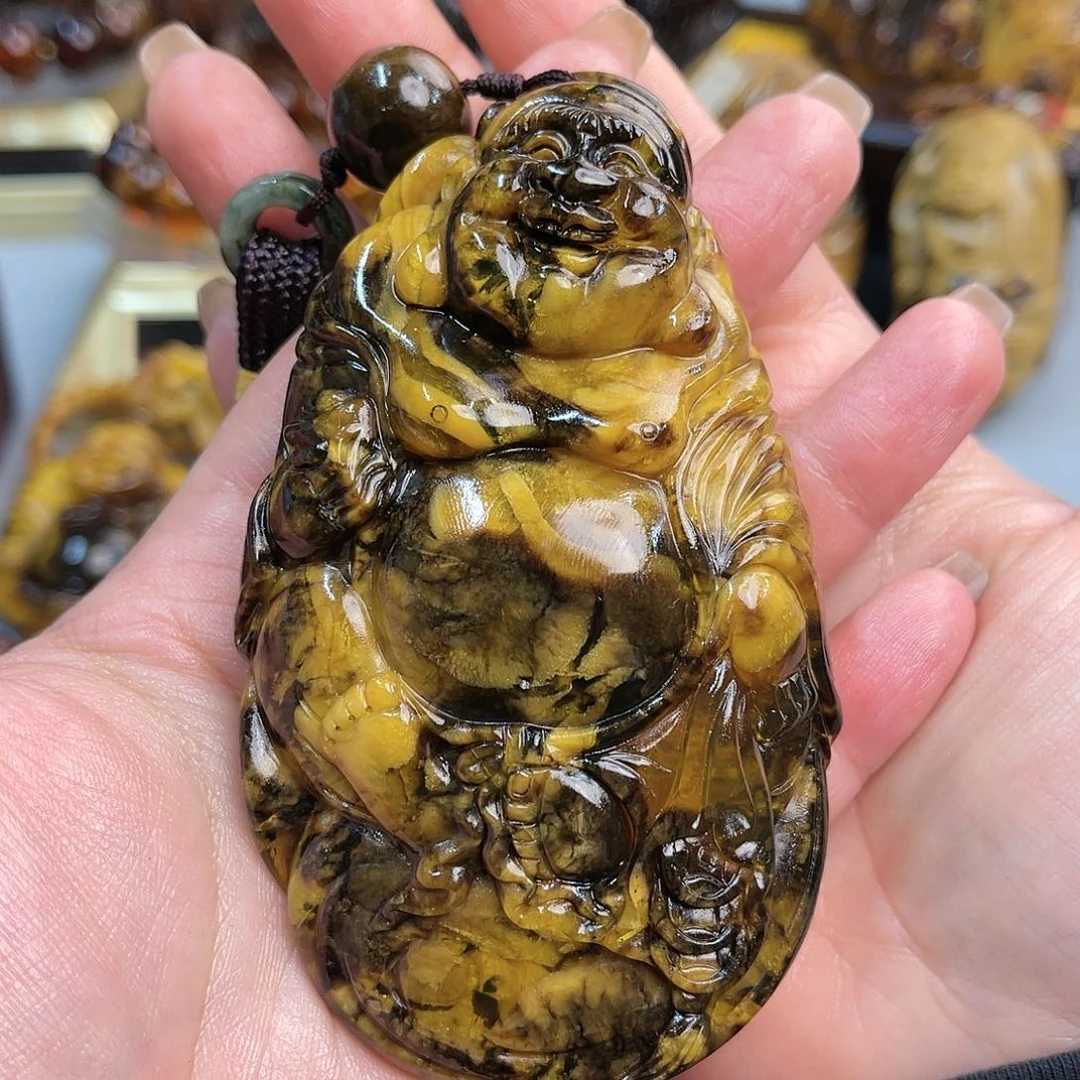 琥珀手链未镶嵌琥珀蜜蜡雕刻艺术品