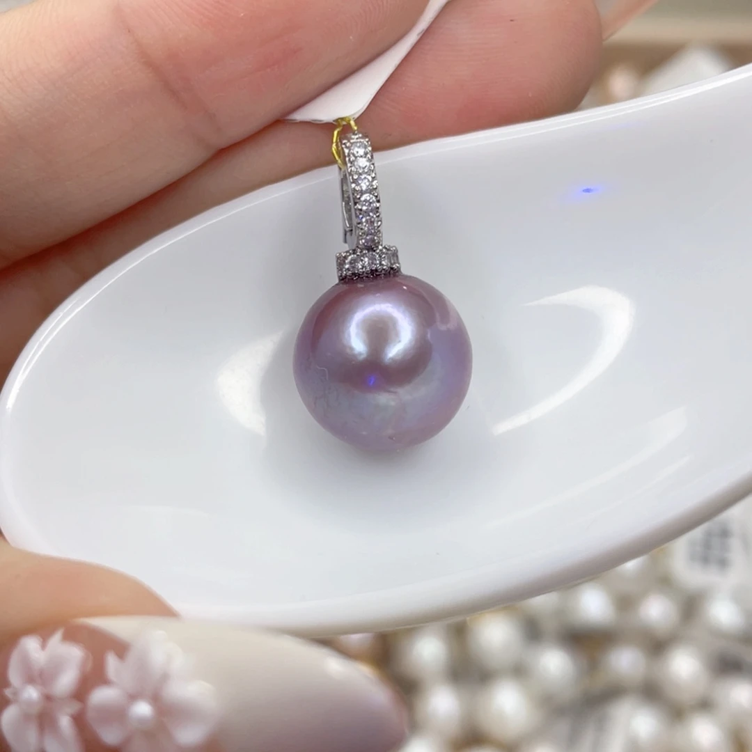 淡水珍珠未镶嵌吊坠(赠链)