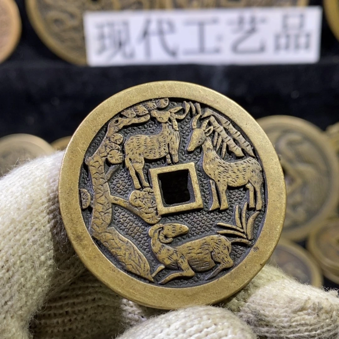 时***散铜翻砂铸造现代工艺品