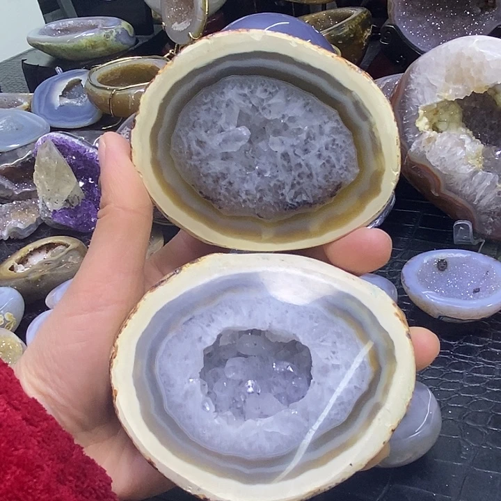 珠宝半成品未镶嵌水晶聚宝盆