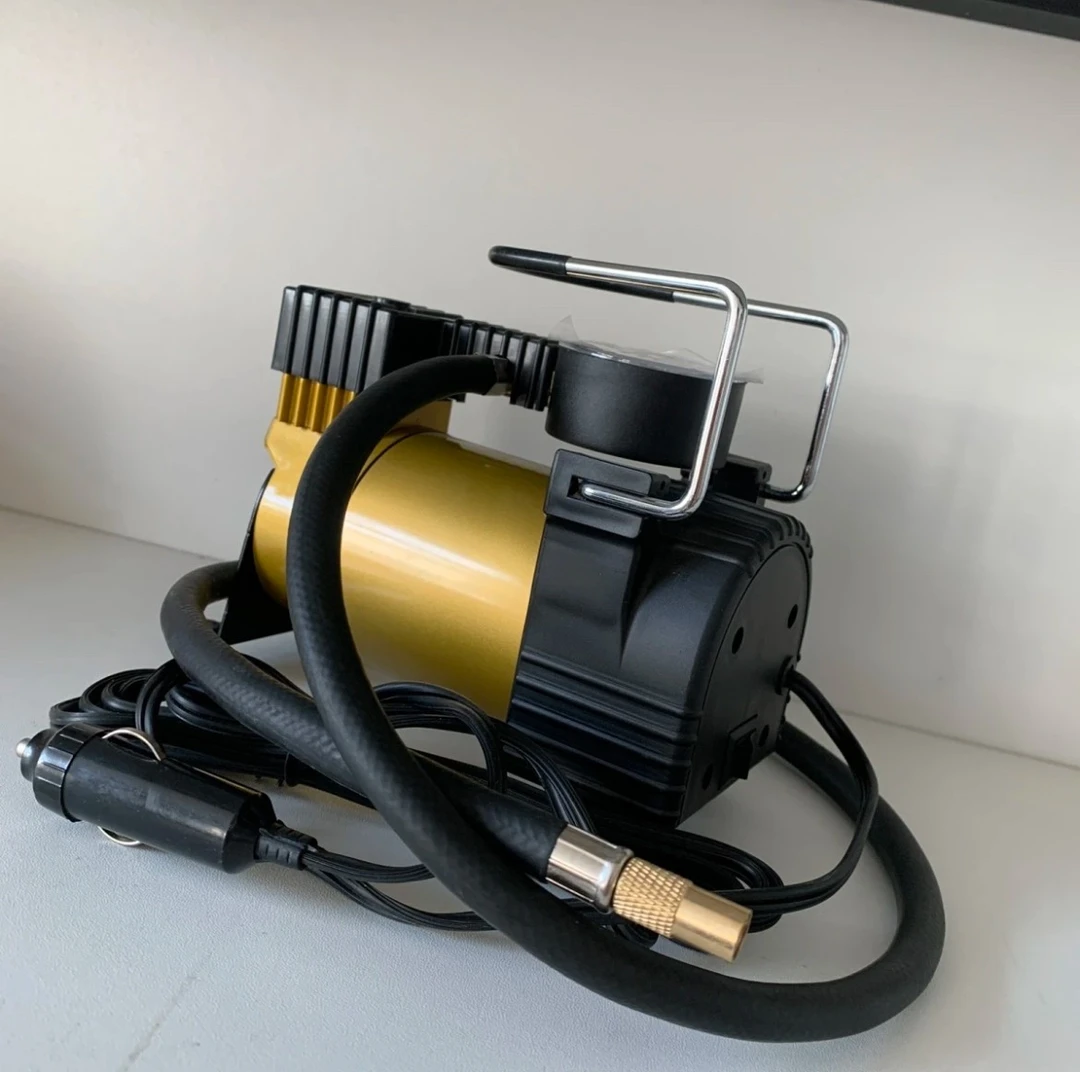 便携式汽车多用大功率通用车载充气泵12v大功率普通轮胎打气筒