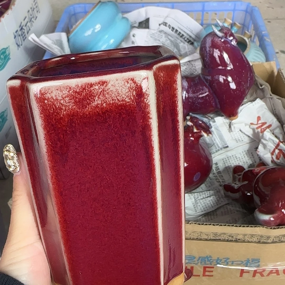 陶摆件郑家钧窑摆件