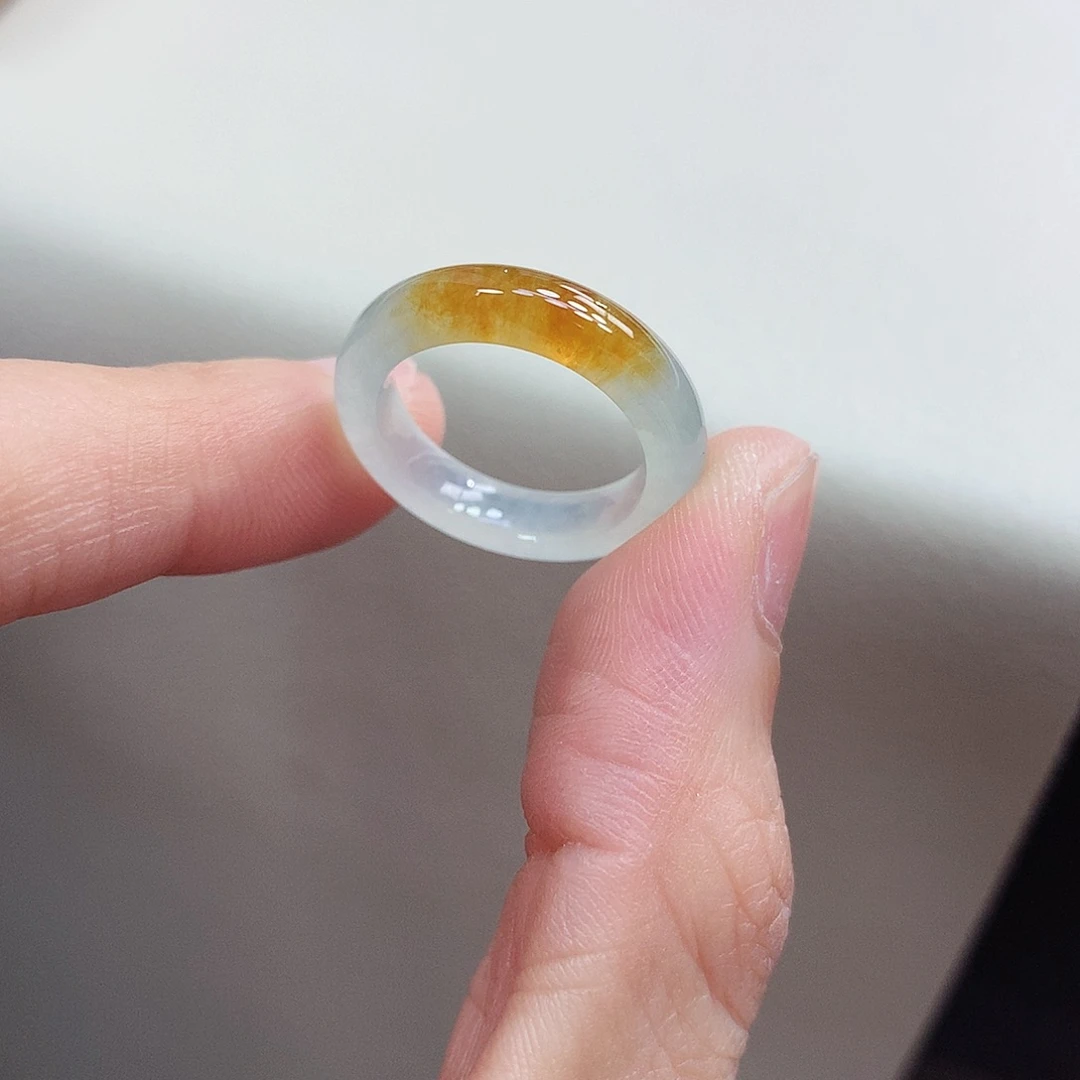 未镶嵌戒指翡翠10-11号
