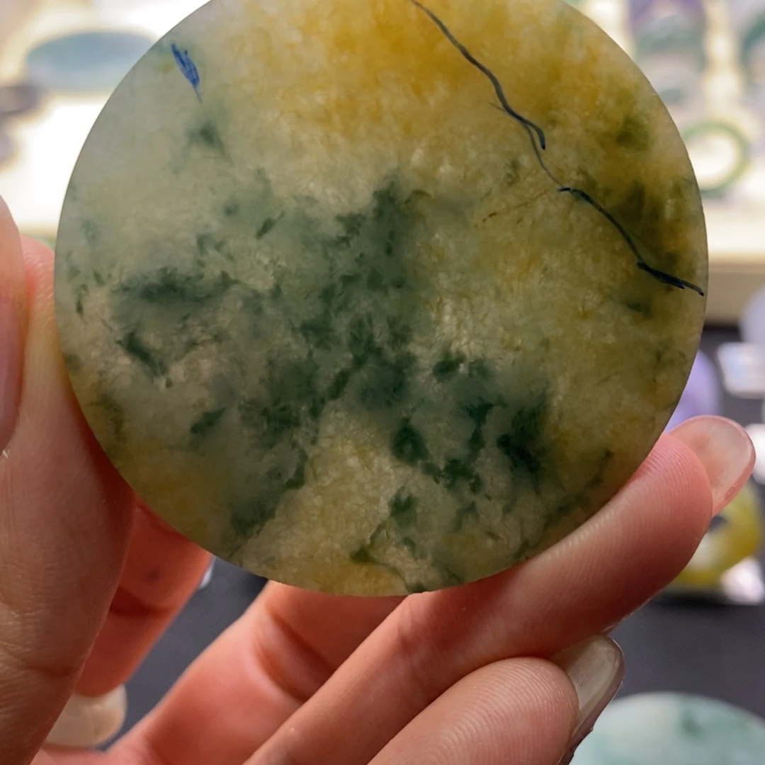 定制翡翠未镶嵌水***灵翡翠