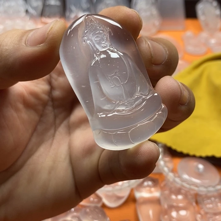 未镶嵌吊坠石英质玉