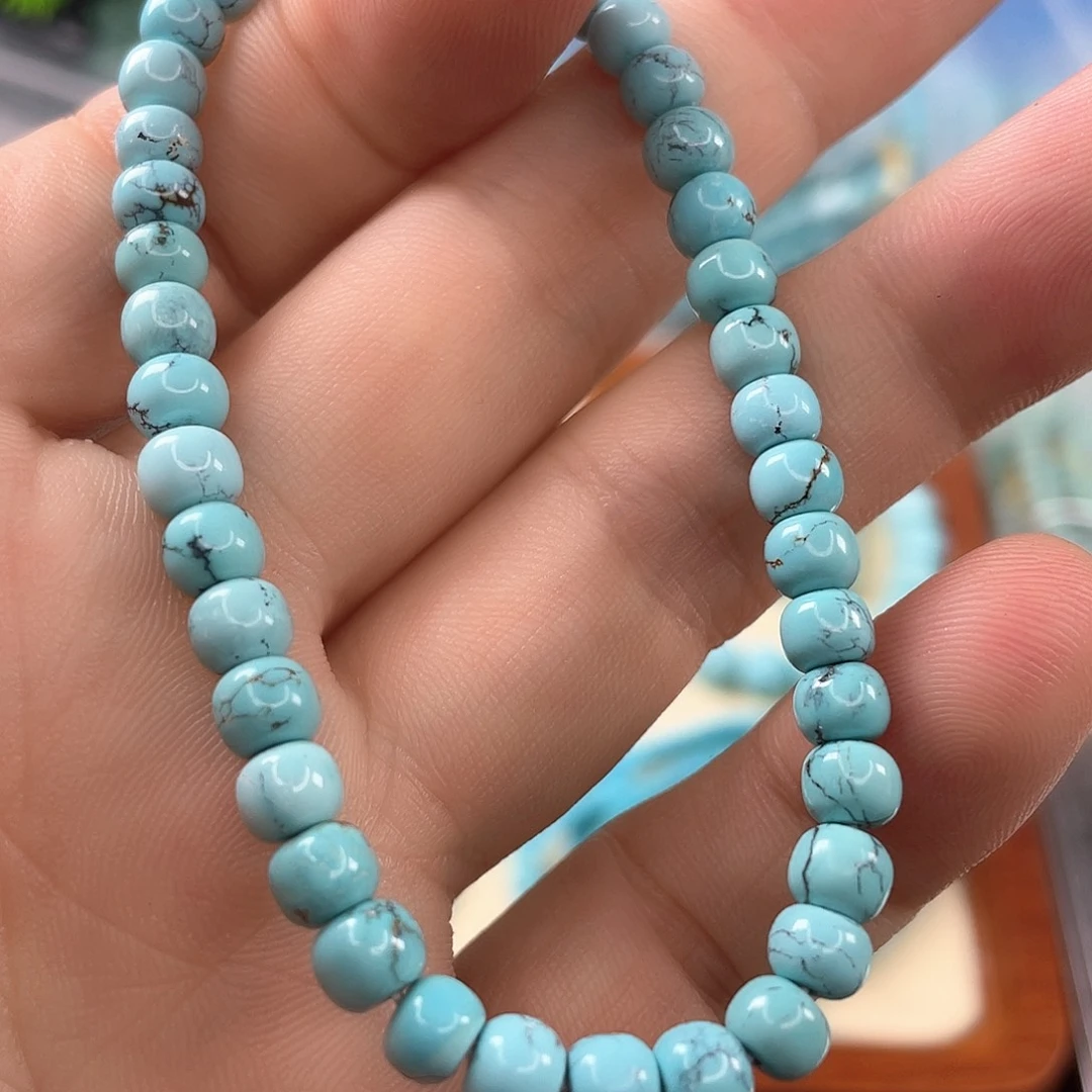 绿松石未镶嵌颈饰