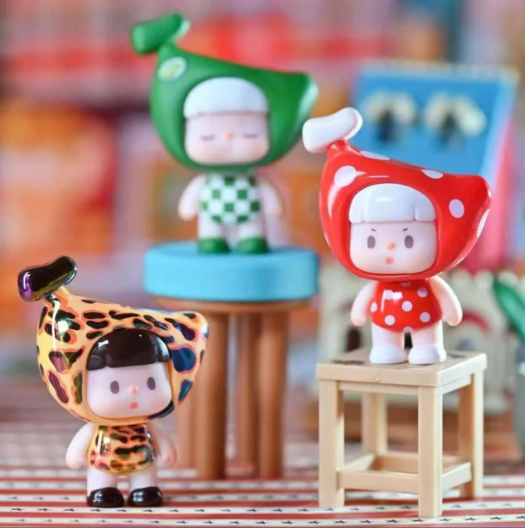 【拆盒】不二如此多蕉系列萌粒潮玩盲盒摆件萌粒