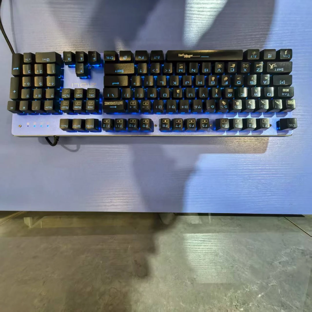 8新  磁动力ZK1700网咖拆机有线机械键盘