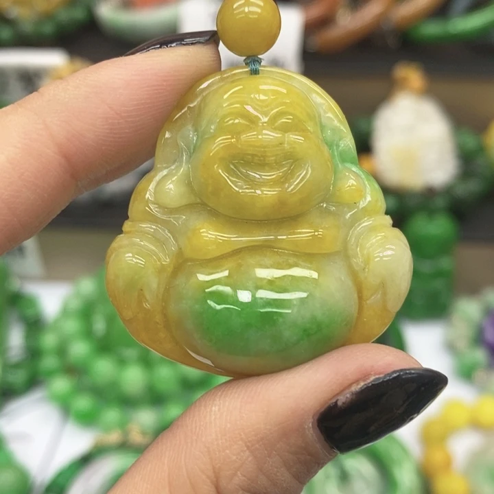 翡翠未镶嵌颈饰项链19