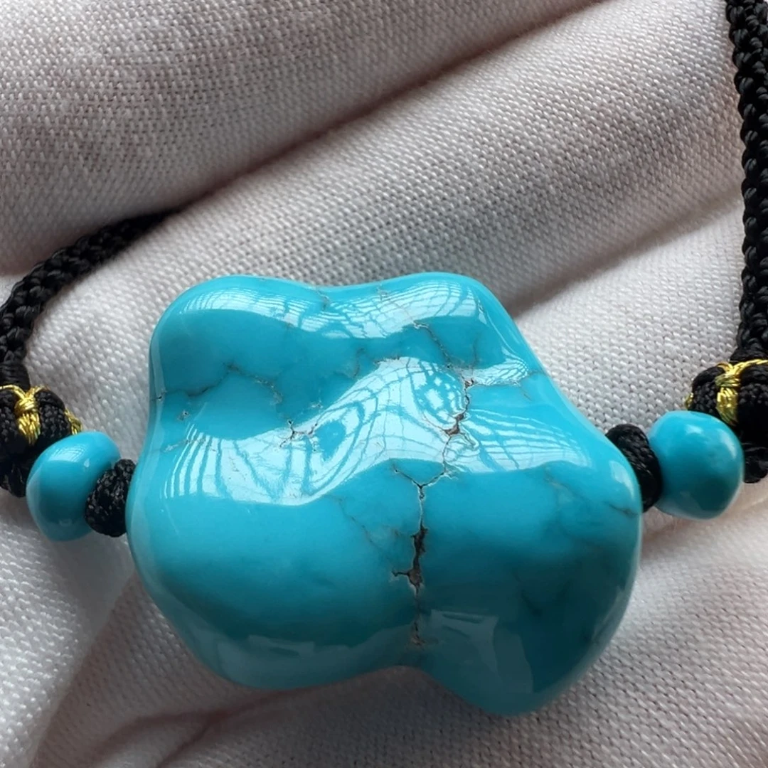 绿松石未镶嵌配饰23.5*25.3