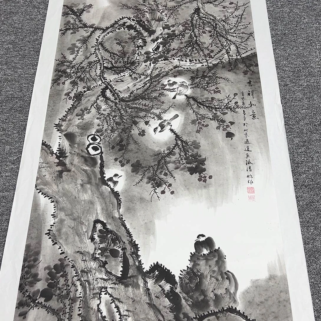 国画纯手绘字画作品欣赏