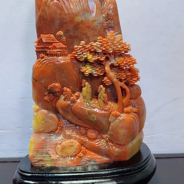 T***r寿山石寿山石摆件精品