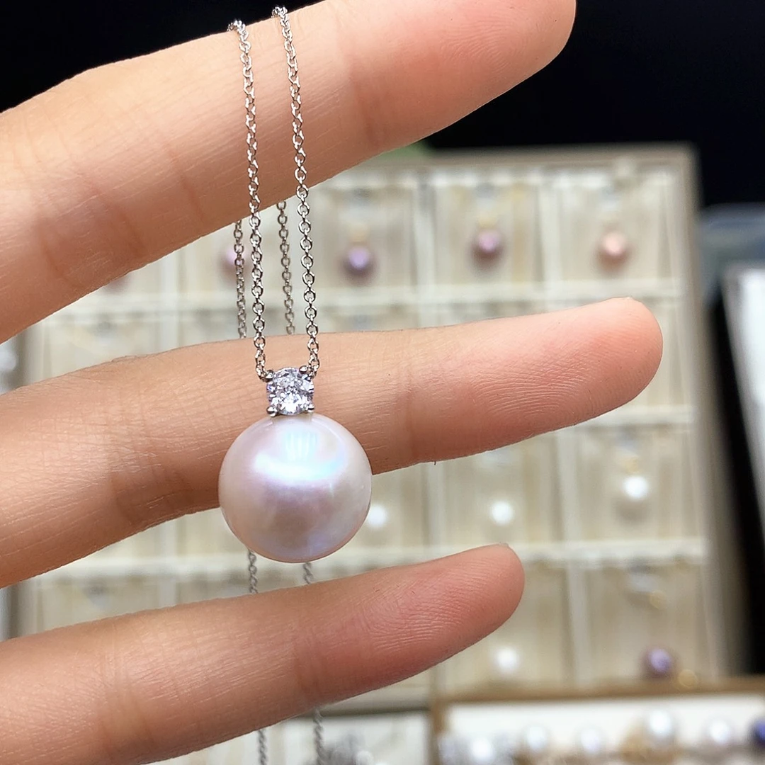 淡水珍珠合金颈饰