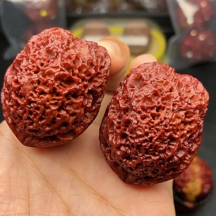【闪购商品】把件文玩核桃40尺鱼子绣球53克
