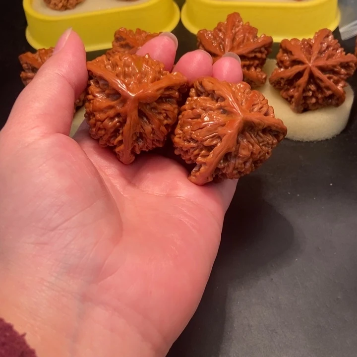 吊坠文玩核桃天*工艺三棱