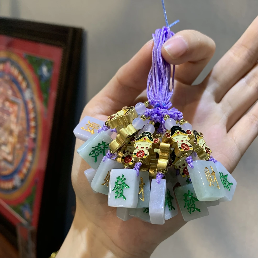 翡翠手机挂-多样性发一件-ZZ74-JM|CBJ21