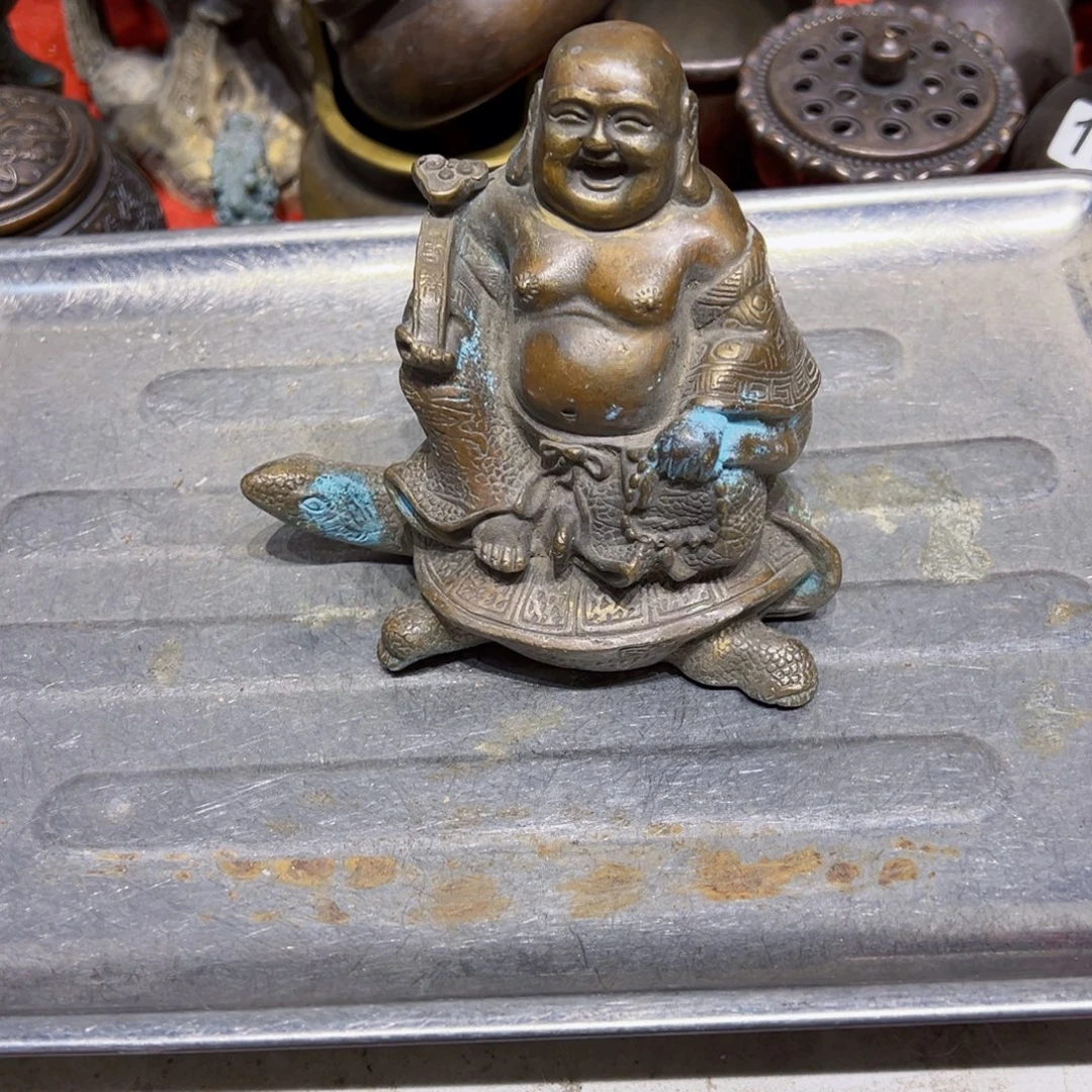 黄铜摆件，文房摆件