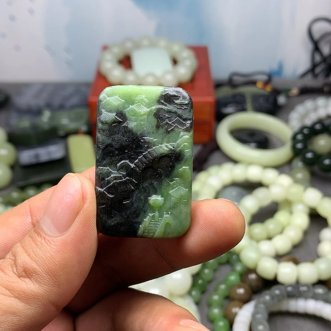 和田玉手链未镶嵌