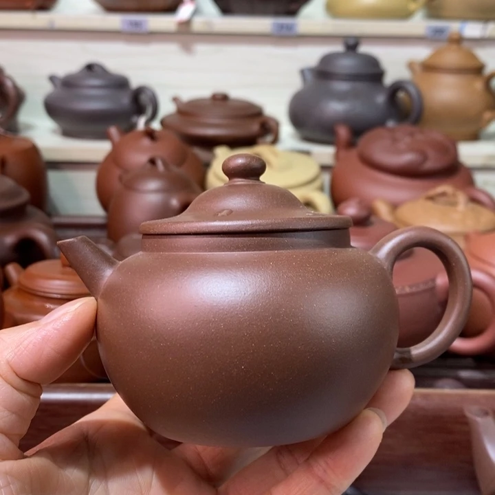 茶壶紫砂微瑕处理一把