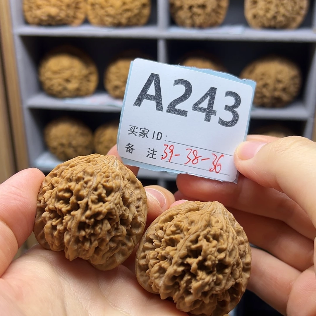 把件文玩核桃39全品满天星