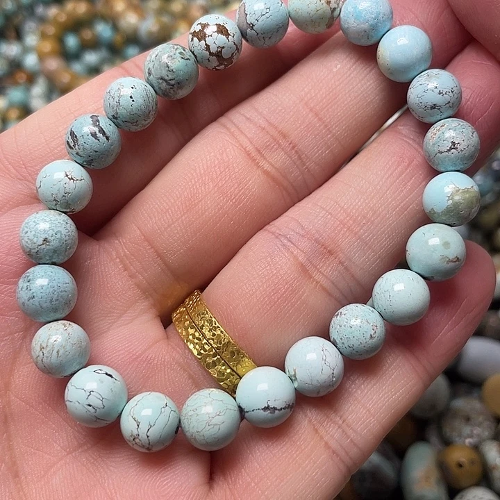 绿松石未镶嵌8.2左右的