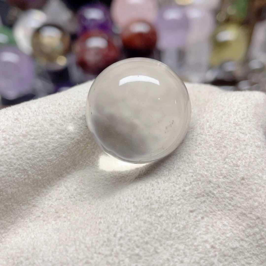 白水球未镶嵌水晶