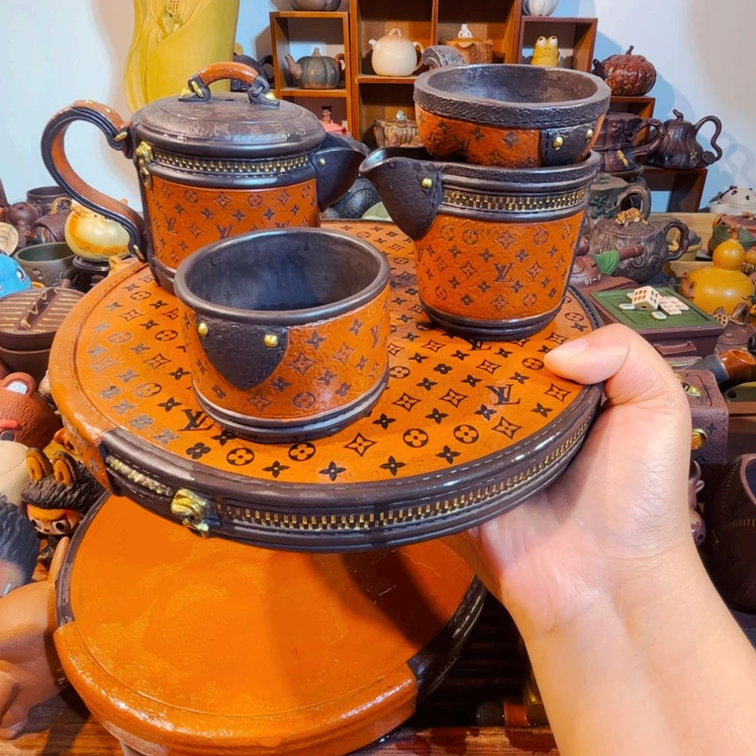 抹***茶茶壶紫砂纯手工制作工艺流程