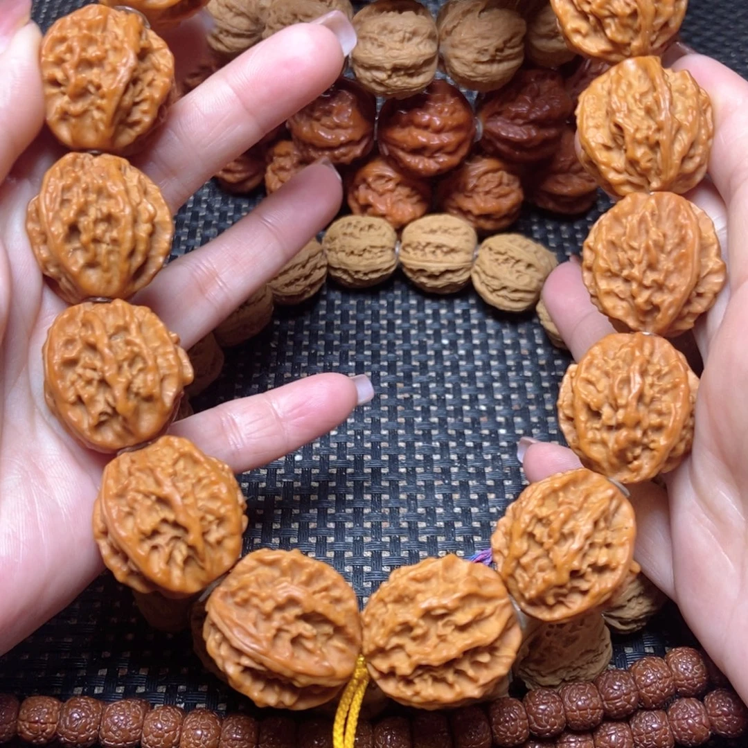 手串文玩核桃粗筋麻花手持