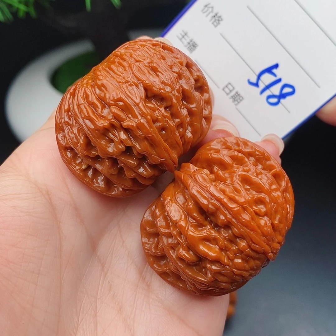 把件文玩核桃43山地磨盘518
