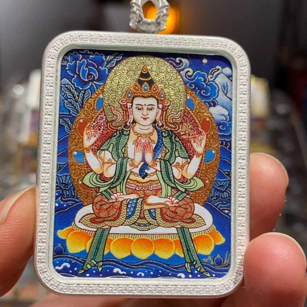 吊坠唐卡艺术作品欣赏