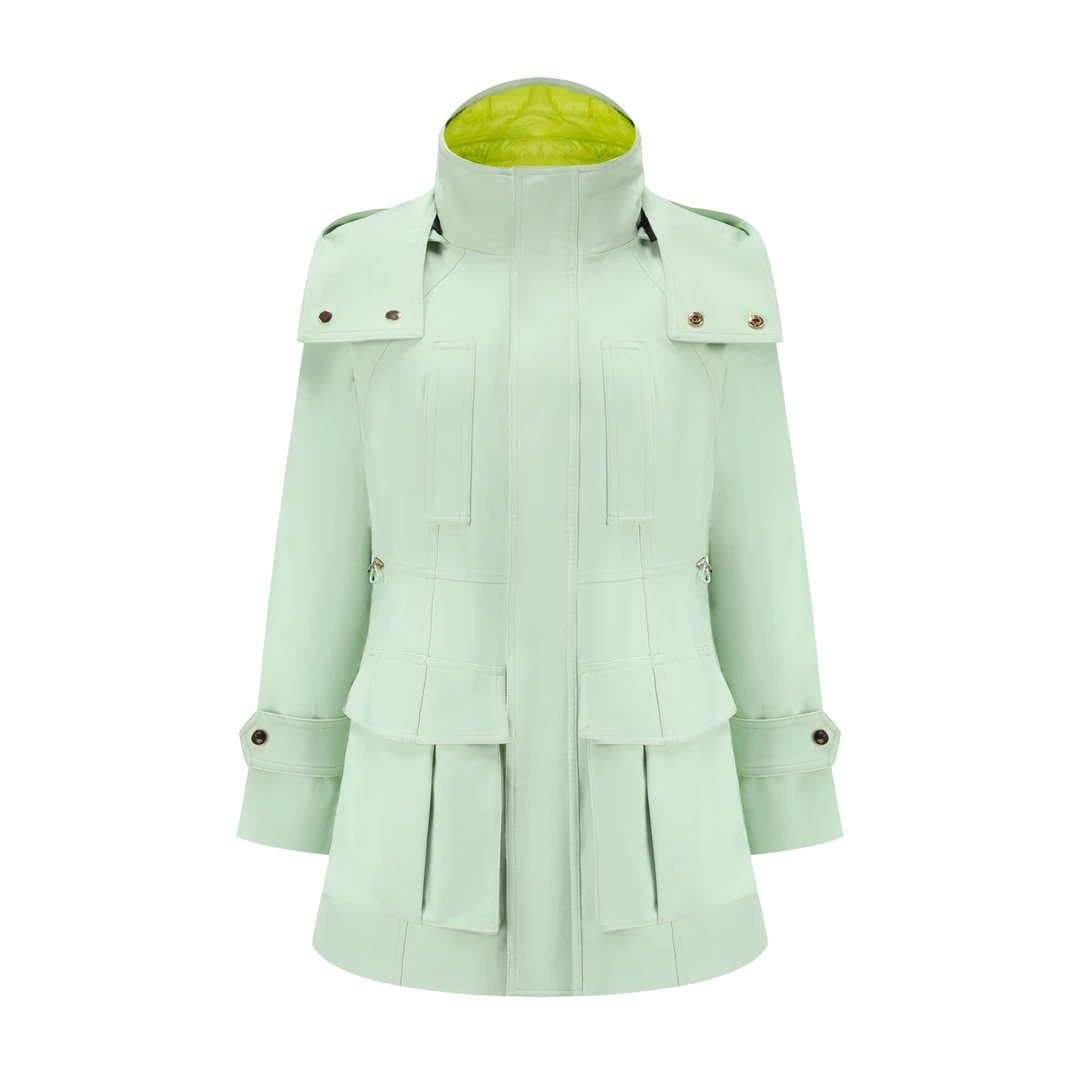 ELVIS.CHEUNG開運户外机能收腰两件式鹅绒保暖羽绒服