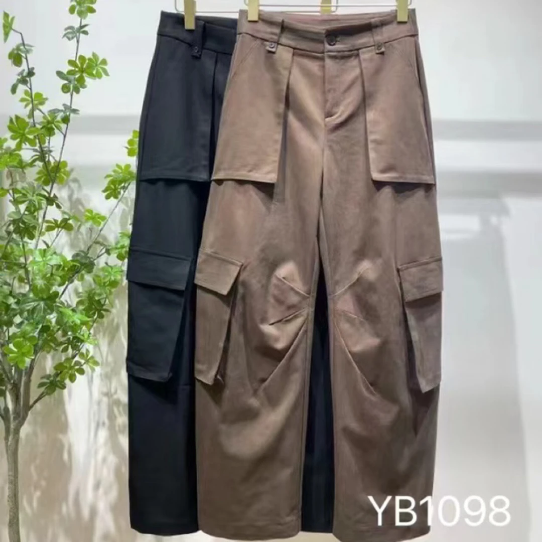 【梵音ZZ] 新款“美式周末”进口定制面料百搭休闲高端工装裤