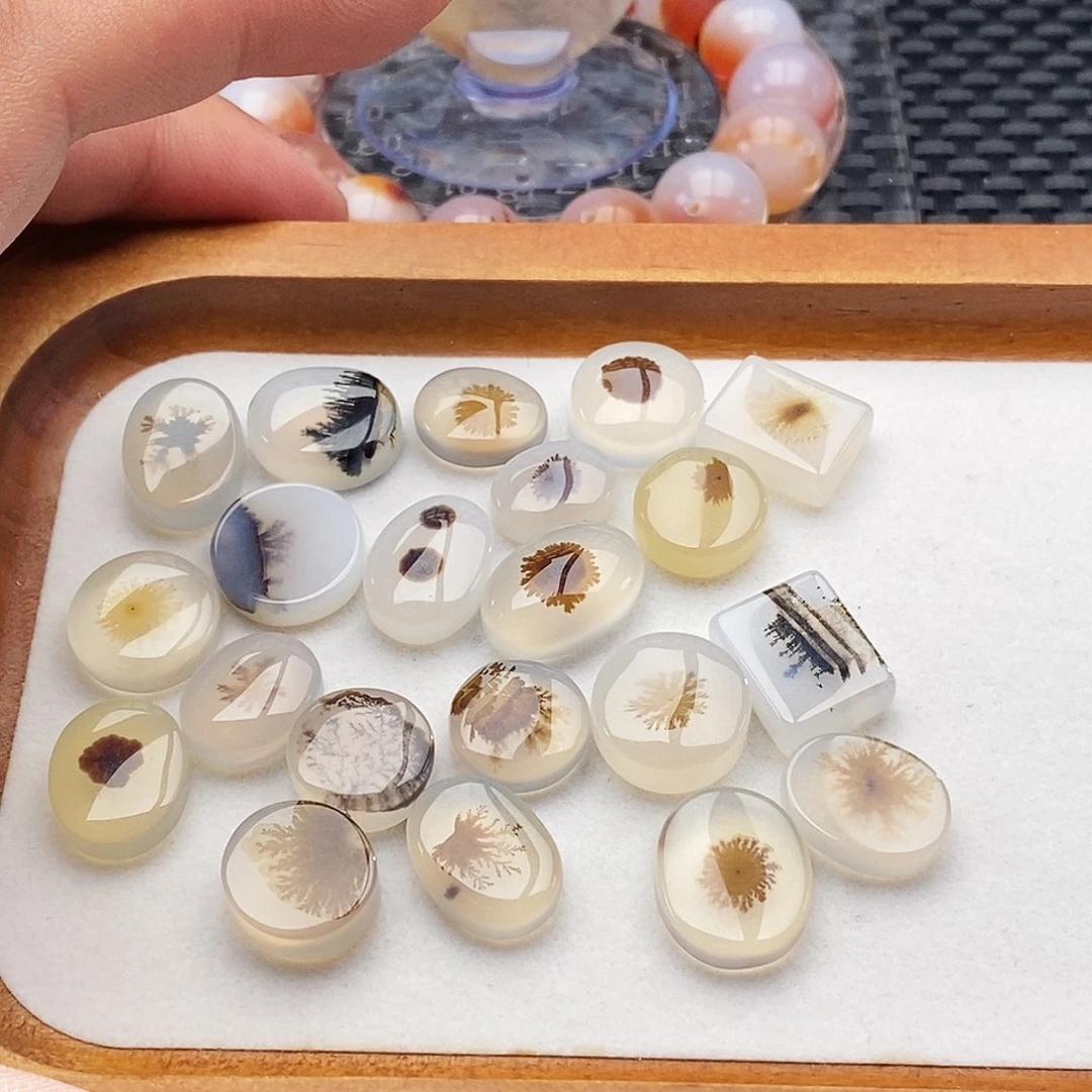 天***缘玛瑙/玉髓未镶嵌吊坠(不含链)