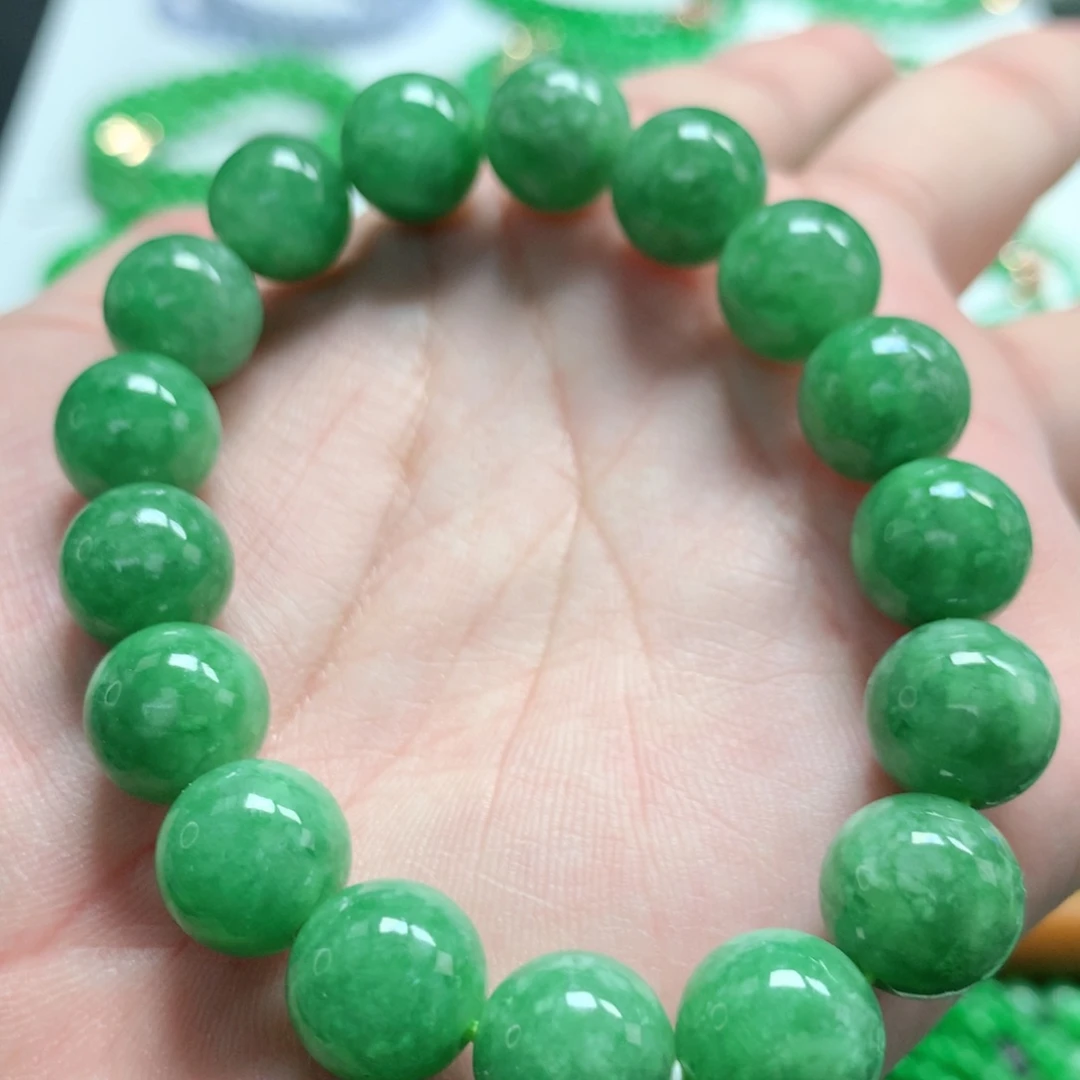 翡翠未镶嵌手链翡翠