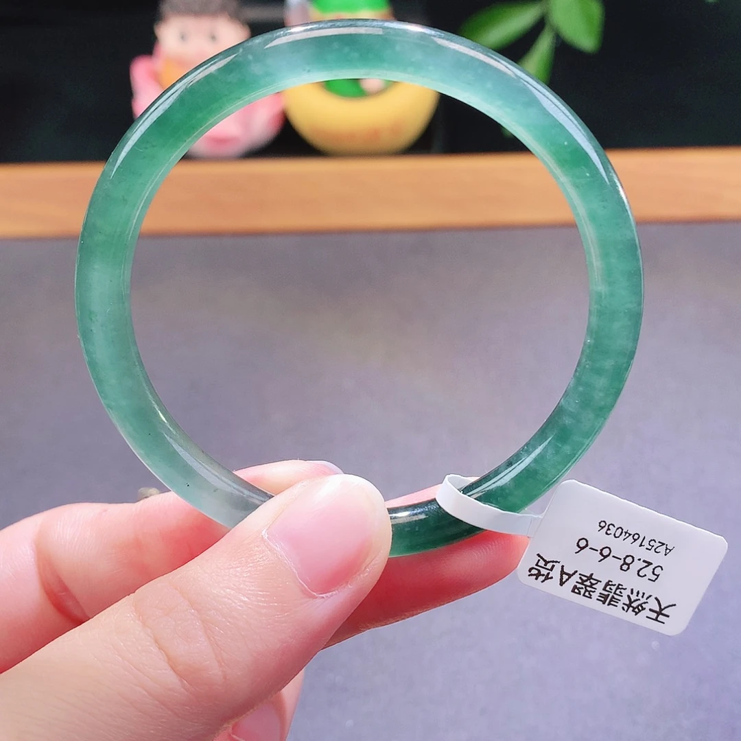 翡翠未镶嵌手镯天然翡翠