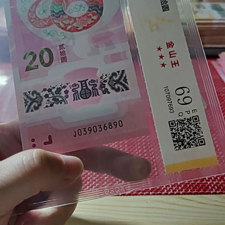 塑料小蛇钞金山王39036890评级