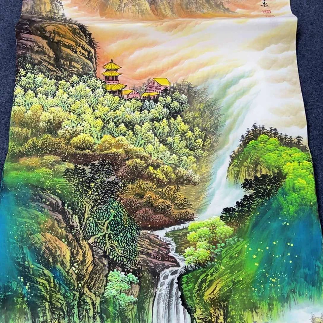 国画事事顺心如意万事如意