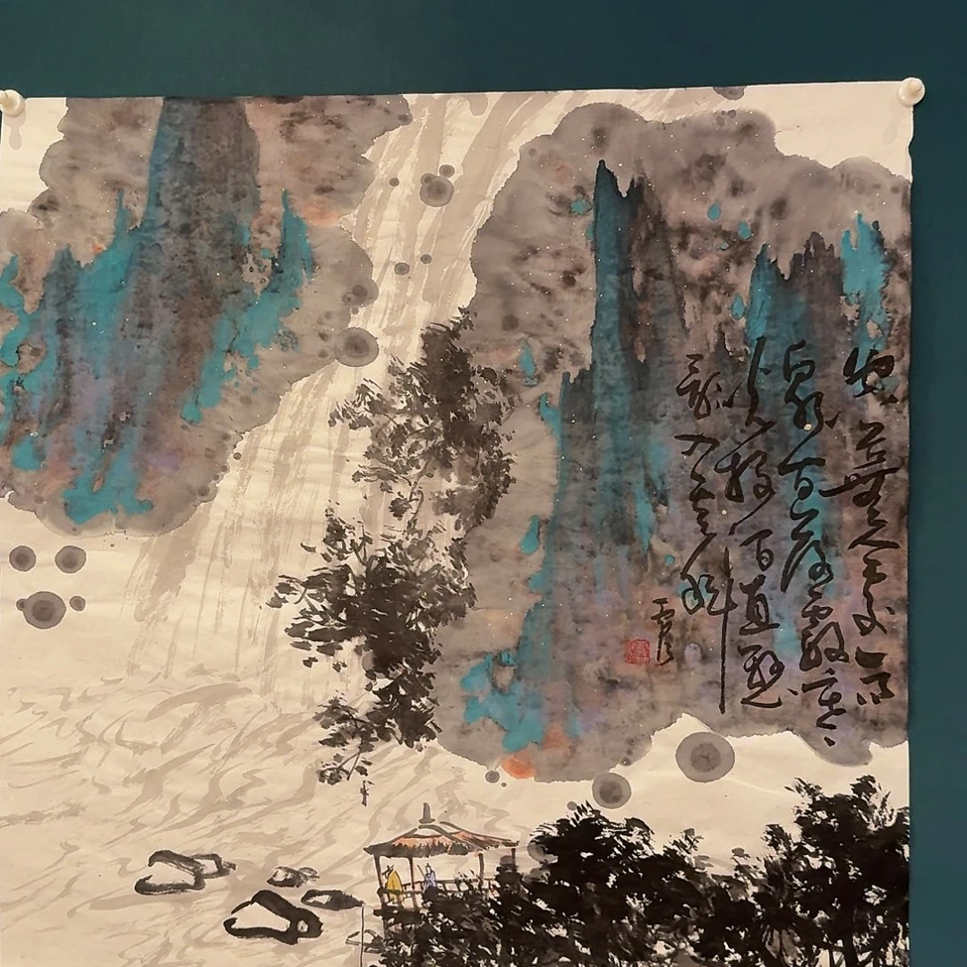 国画雷公老师作品画作