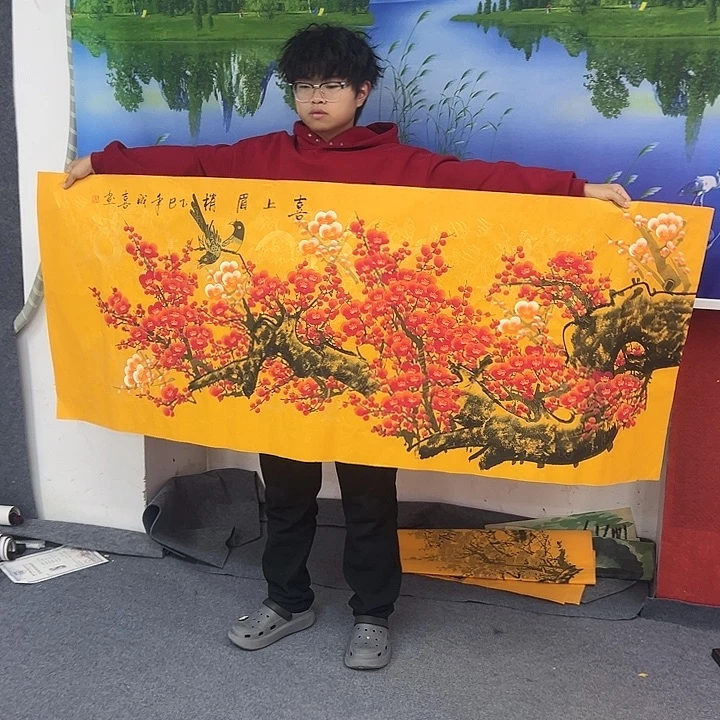 小鱼美术作品欣赏