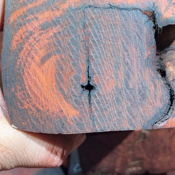 王***0檀香紫檀（小叶紫檀）手串1213老型36颗手持F007开料后不退换