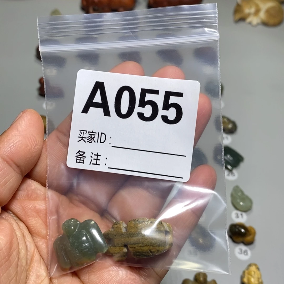 岫岩河磨玉（透闪石质玉）未镶嵌颈饰A****玛