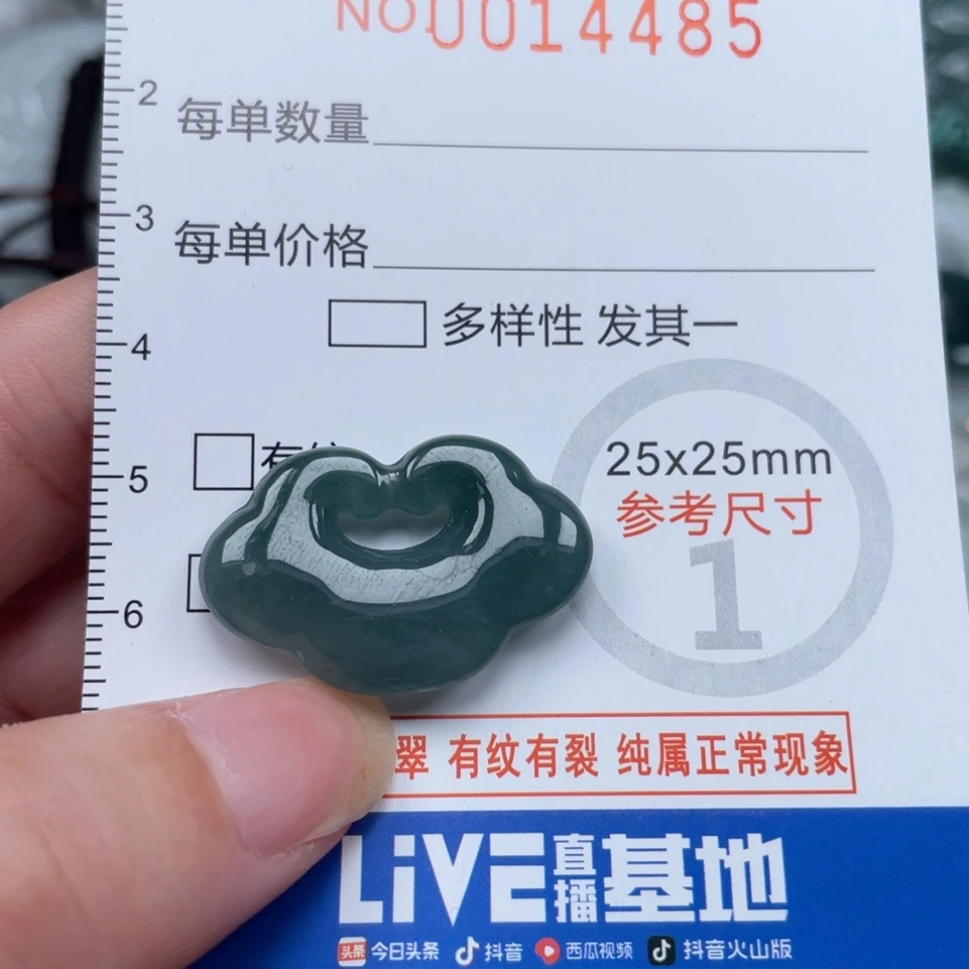 翡翠未镶嵌颈饰14485