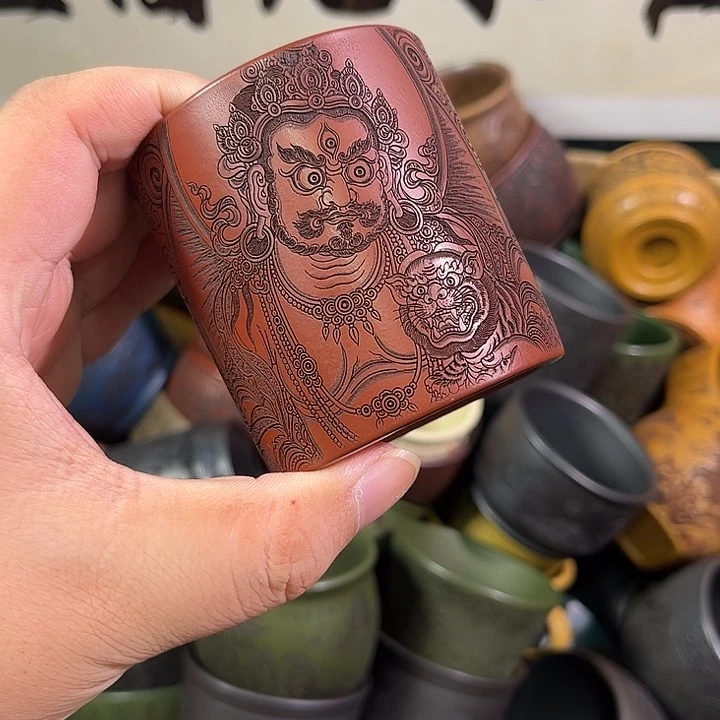 茶杯紫砂全手工紫砂主人杯
