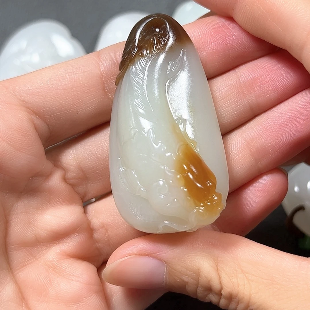 颈饰未镶嵌和田玉