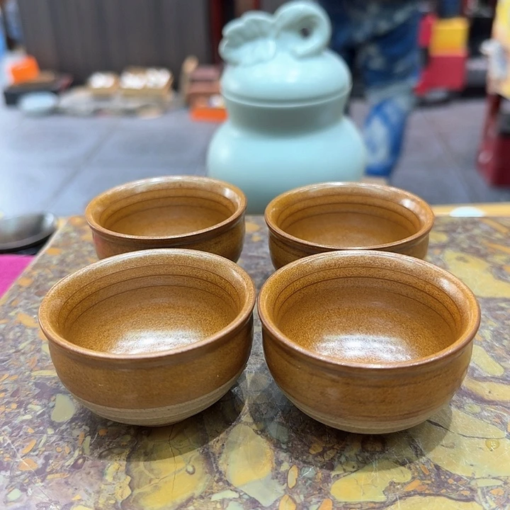 品茗陶烧杯四个。。品茗