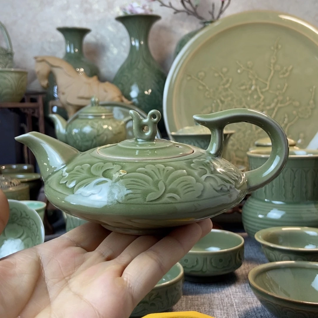 耀州窑耀州窑福利款扁壶